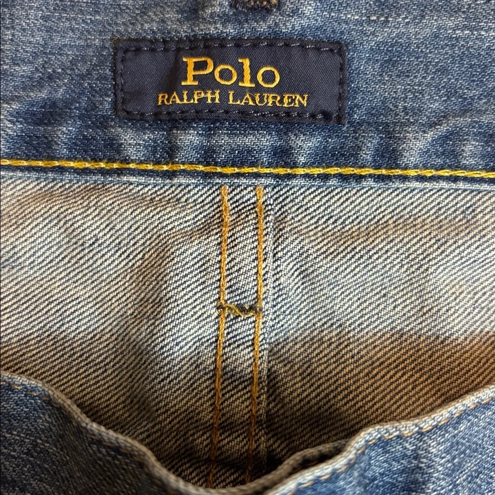 POLO RALPH LAUREN | denim blue jeans Hampton relaxed straight 36/32